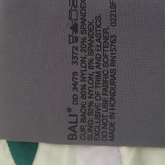 BALI DOUBLE SUPPORT LACE WIREFREE BRA 34DD - Picture 5 of 7